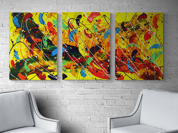 Trifinity Tetragram - abstract painting with poster colours set of abstract paintings abstract poster colour painting best abstract paintings for living room abstract painting in wall buy abstract art prints colourful and abstract target blue abstract art abstract printmaking artists abstract wall art online