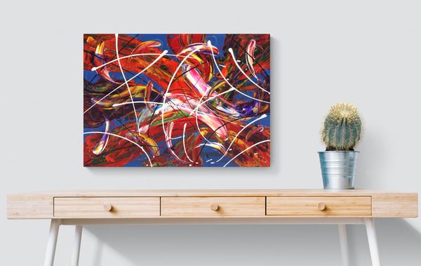 Trifinity Tetragram - abstract painting with poster colours set of abstract paintings abstract poster colour painting best abstract paintings for living room abstract painting in wall buy abstract art prints colourful and abstract target blue abstract art abstract printmaking artists abstract wall art online