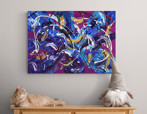 Trifinity Tetragram abstract wall art living room, wall art blue abstract, abstract wall art online, abstract art with turquoise, abstract art posters and prints, abstract art posters and prints, decorative abstract art paintings, lime green abstract painting, teal blue abstract art , 