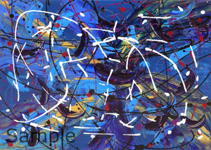 Trifinity Tetragram abstract art over bed, blue turquoise abstract art, abstract wall art online, abstract art with turquoise, abstract art posters and prints, abstract art posters and prints, decorative abstract art paintings, lime green abstract painting, teal blue abstract art , abstract hanging art, abstract art prints sale, buy large , abstract prints for sale, buy abstract wall art abstract art